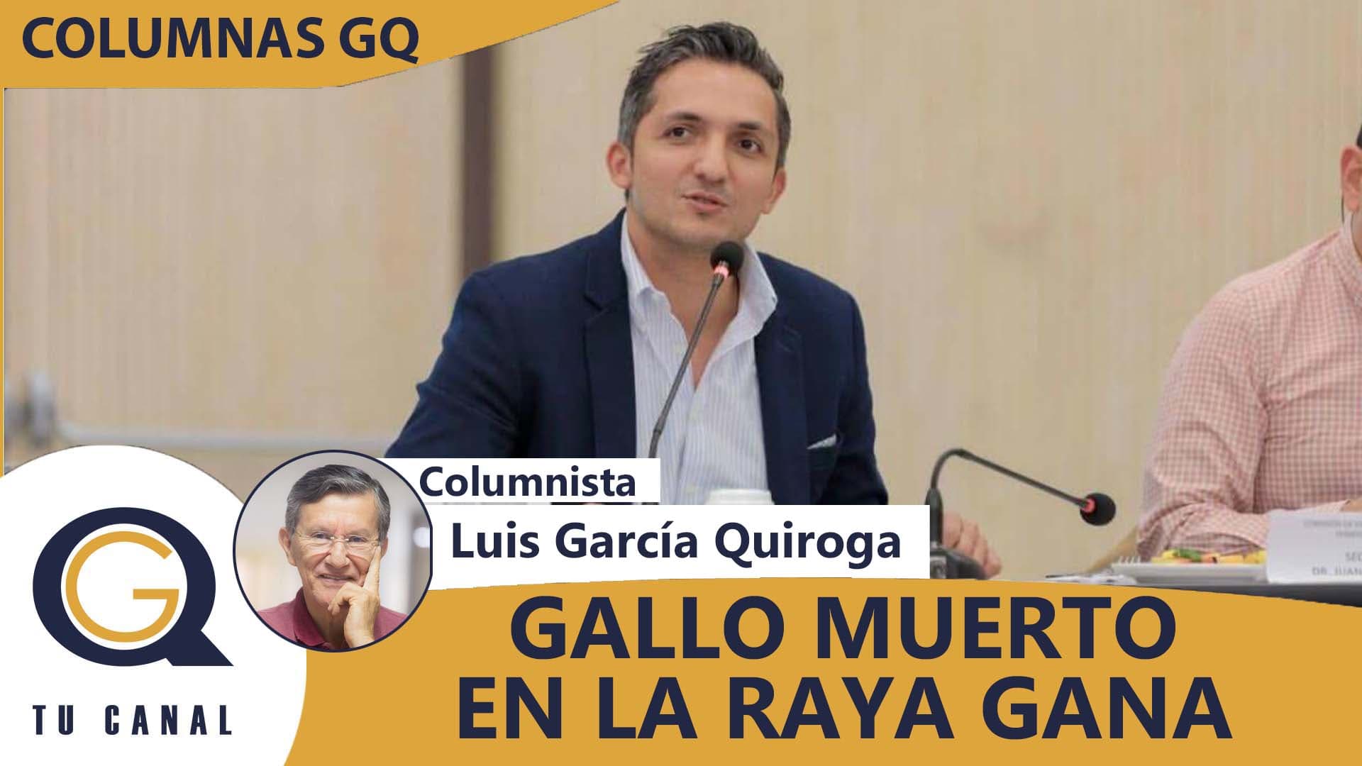 GALLO MUERTO EN LA RAYA GANA