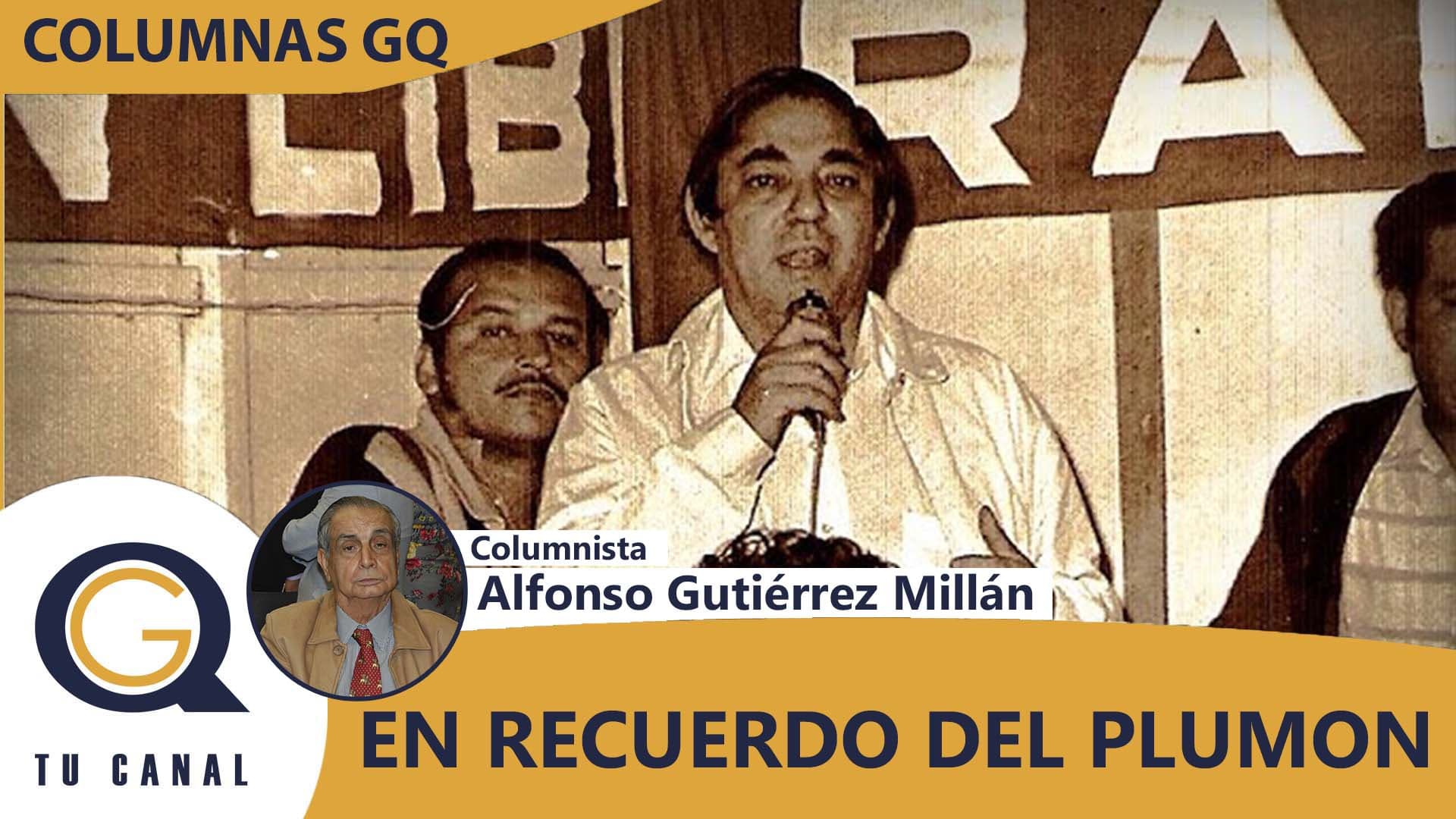 EN RECUERDO DEL PLUMON