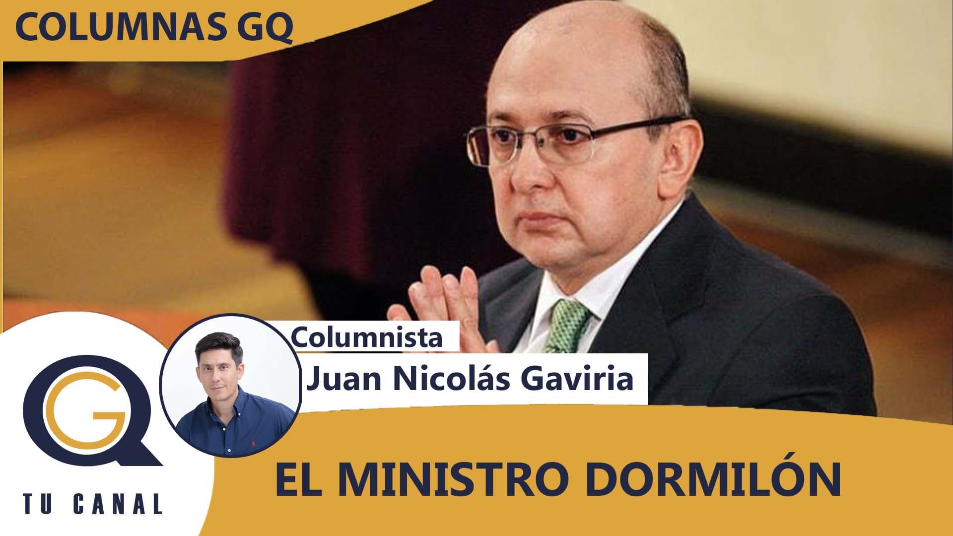 EL MINISTRO DORMILÓN