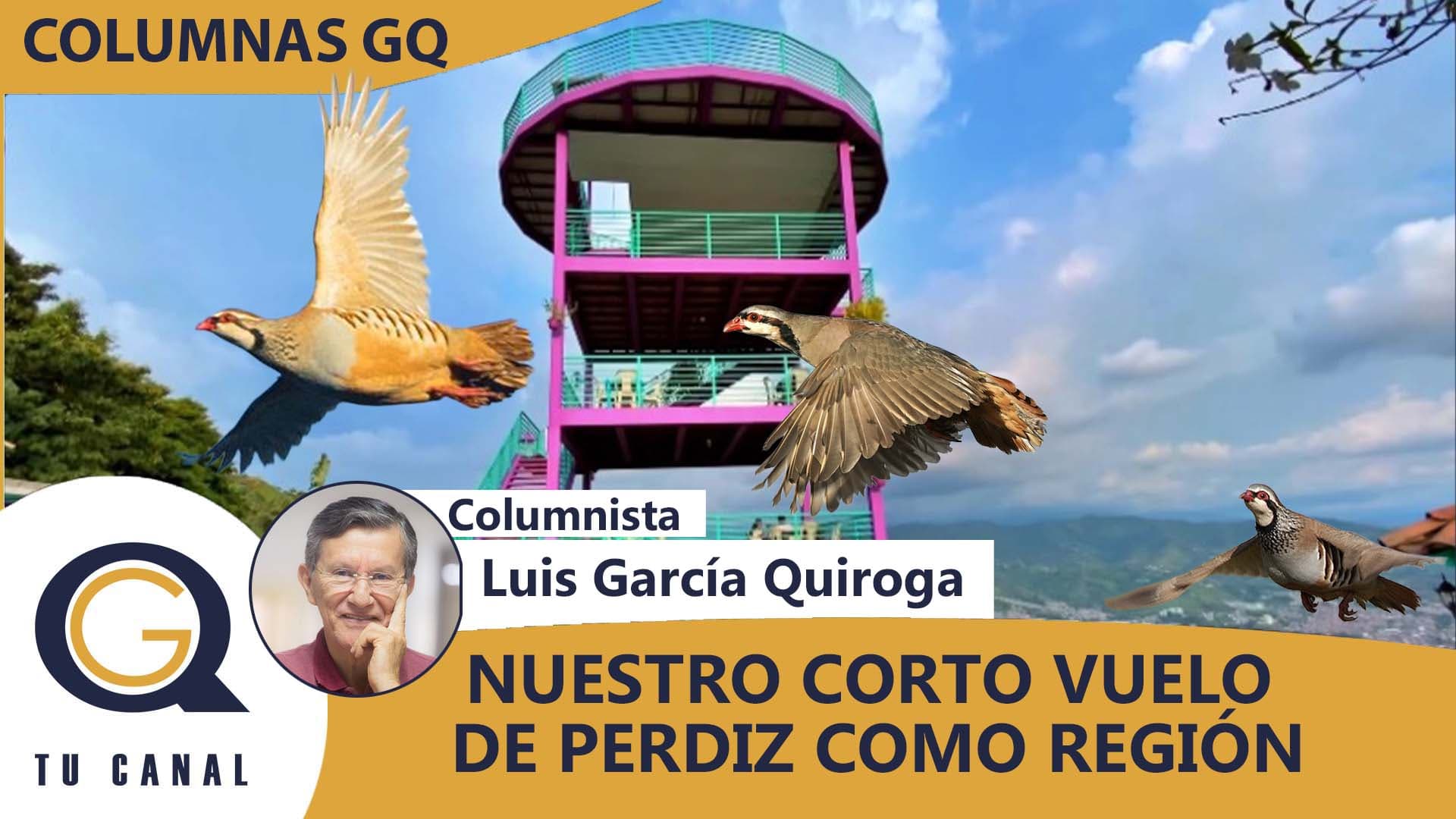 NUESTRO CORTO VUELO DE PERDIZ COMO REGIÓN