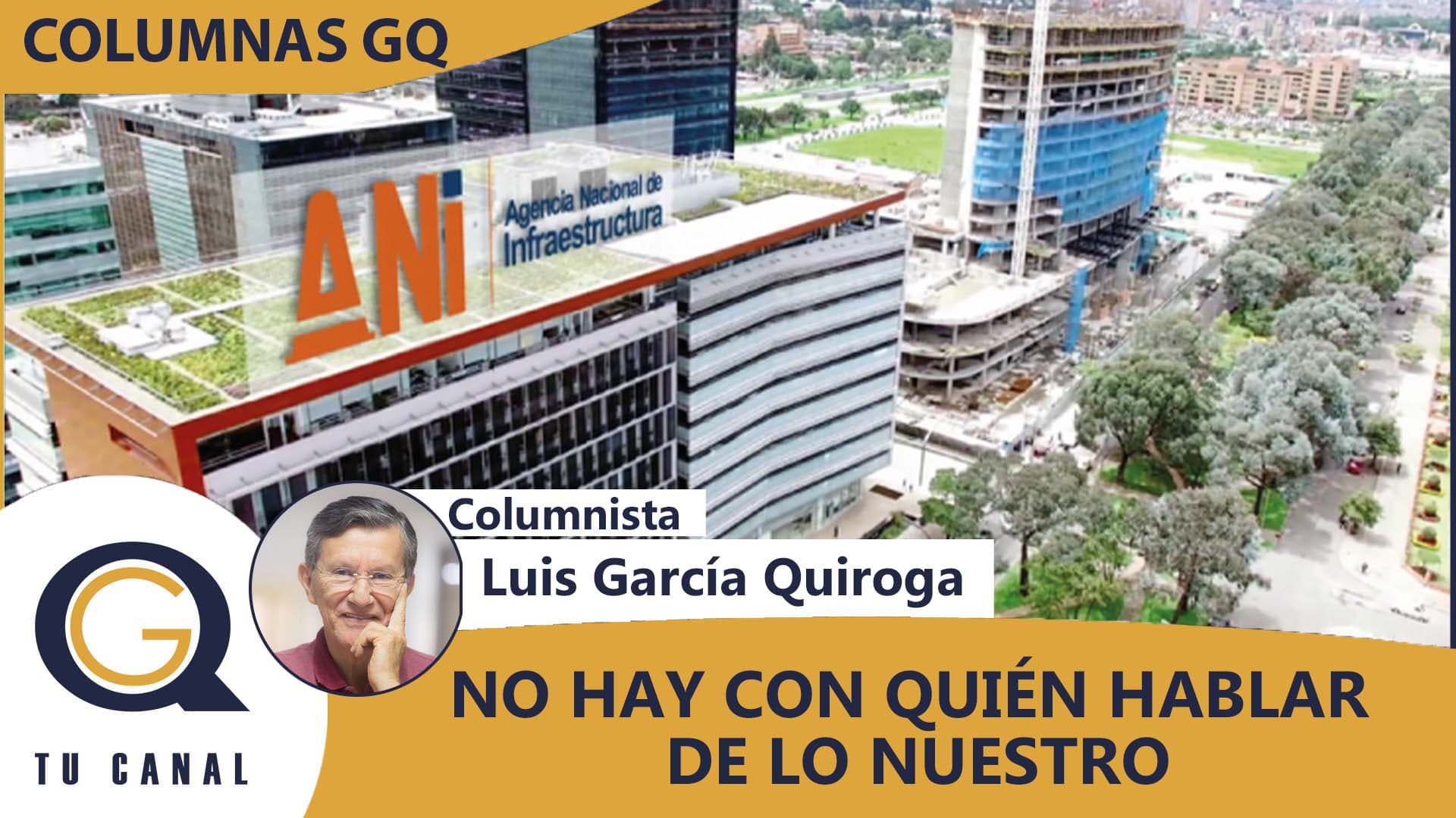 NO HAY CON QUIÉN HABLAR DE LO NUESTRO