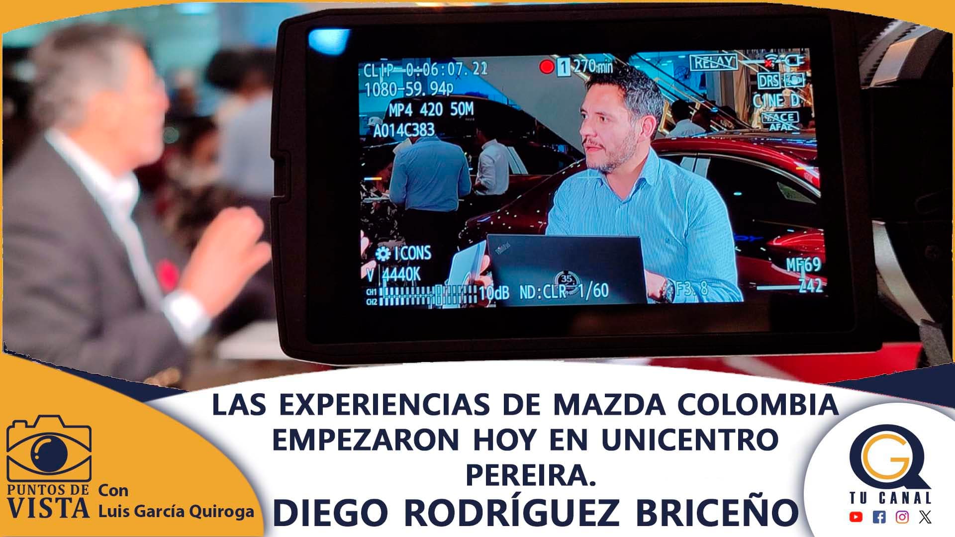 LAS EXPERIENCIAS DE MAZDA COLOMBIA EMPEZARON HOY EN UNICENTRO PEREIRA.