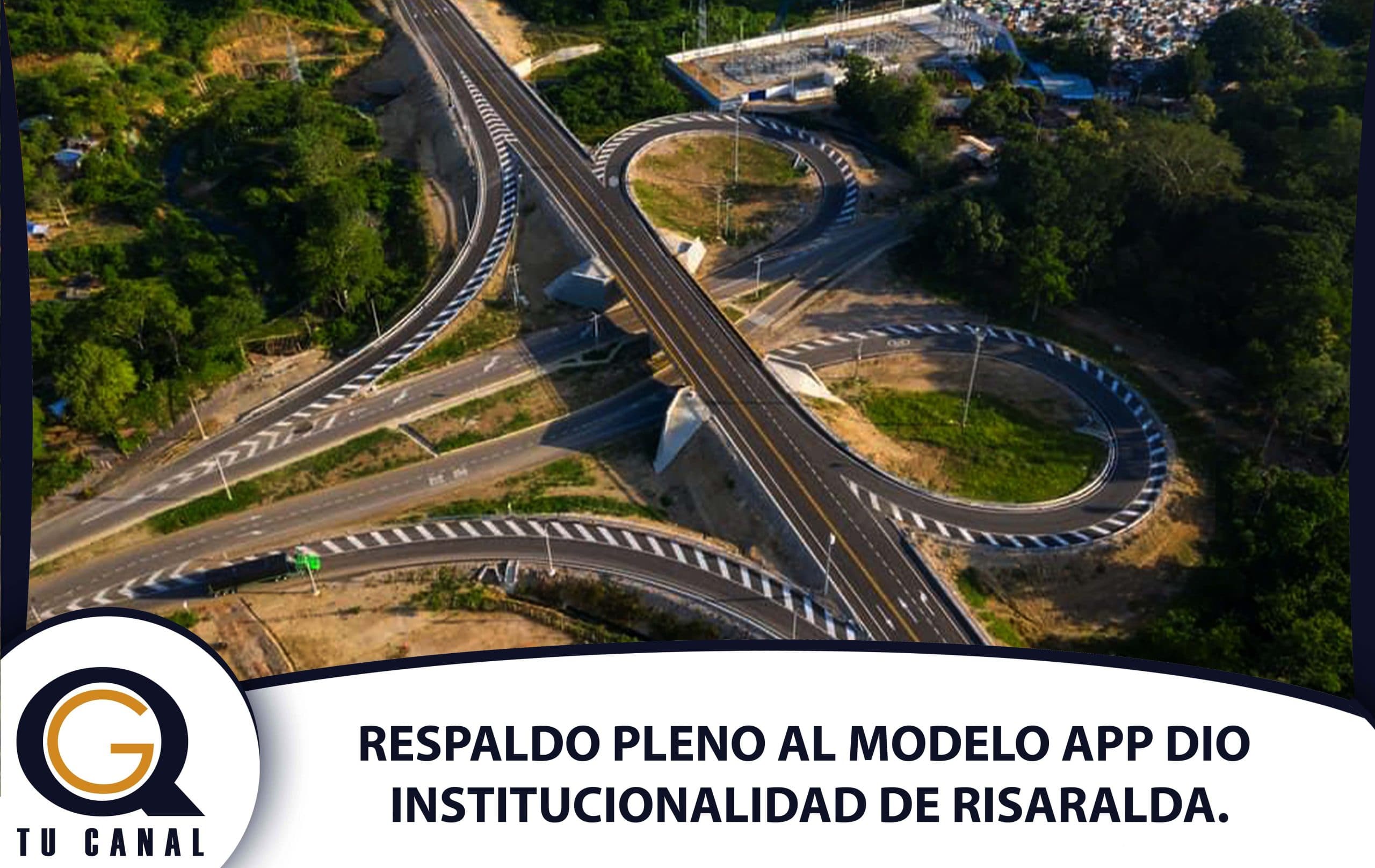 EN CARTA A MINISTRA DE TRANSPORTE, RESPALDO PLENO AL MODELO DE CONCESIÓN APP (PÚBLICO-PRIVADO), DIO LA INSTITUCIONALIDAD DE RISARALDA.