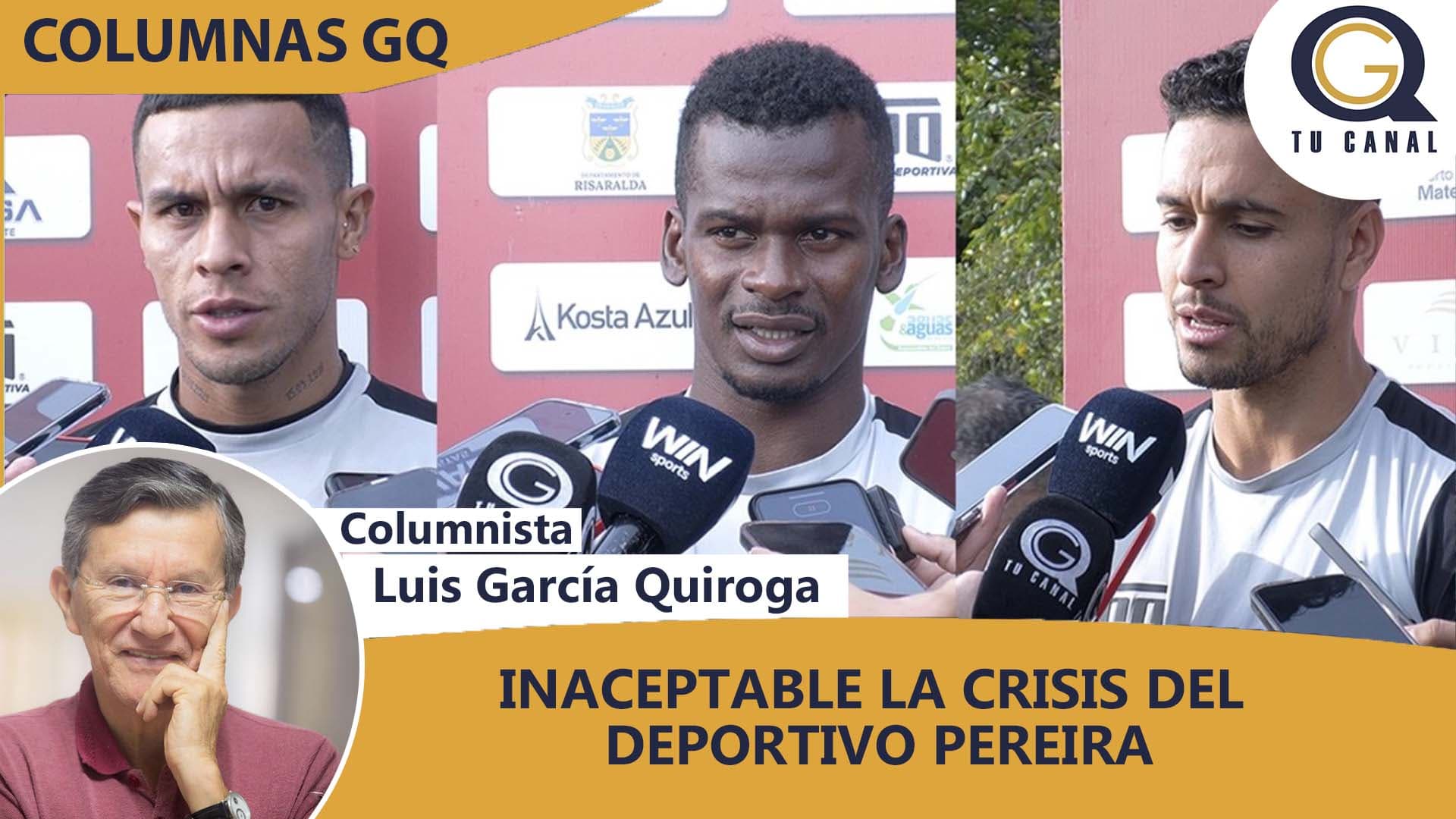 INACEPTABLE LA CRISIS DEL DEPORTIVO PEREIRA
