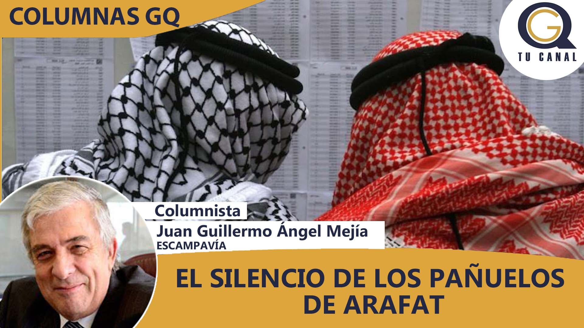 EL SILENCIO DE LOS PAÑUELOS DE ARAFAT