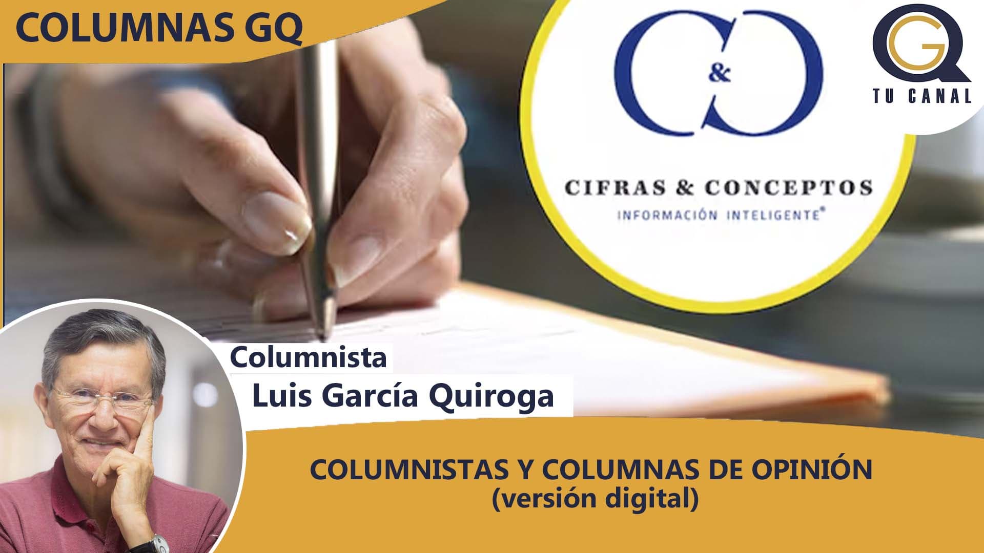 COLUMNISTAS Y COLUMNAS DE OPINIÓN (versión digital)