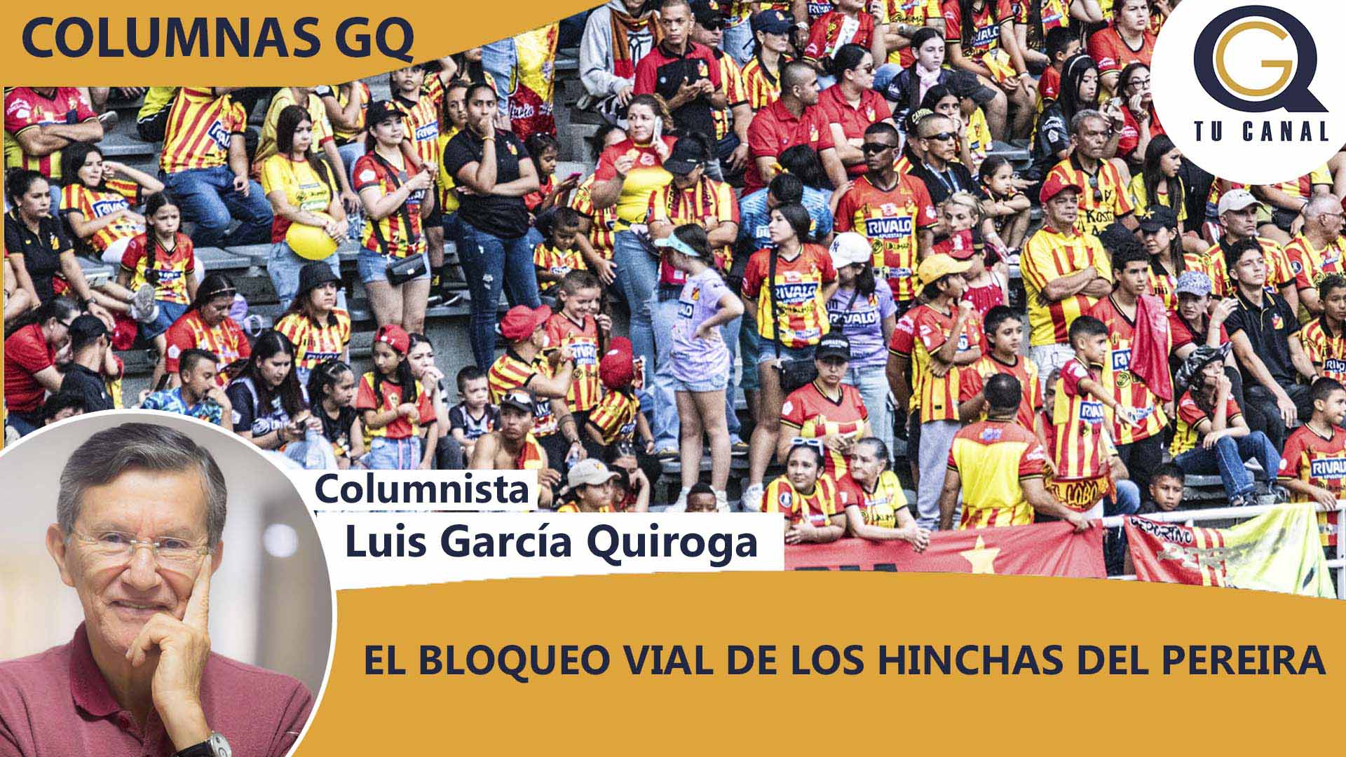 EL BLOQUEO VIAL DE LOS HINCHAS DEL PEREIRA