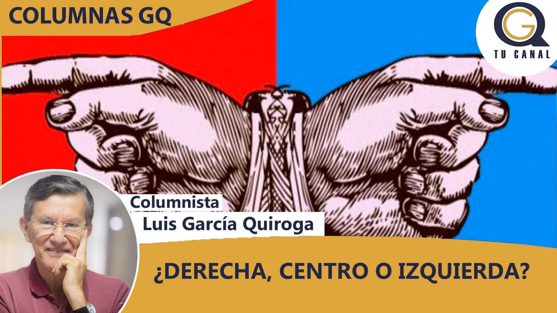 ¿DERECHA, CENTRO O IZQUIERDA?