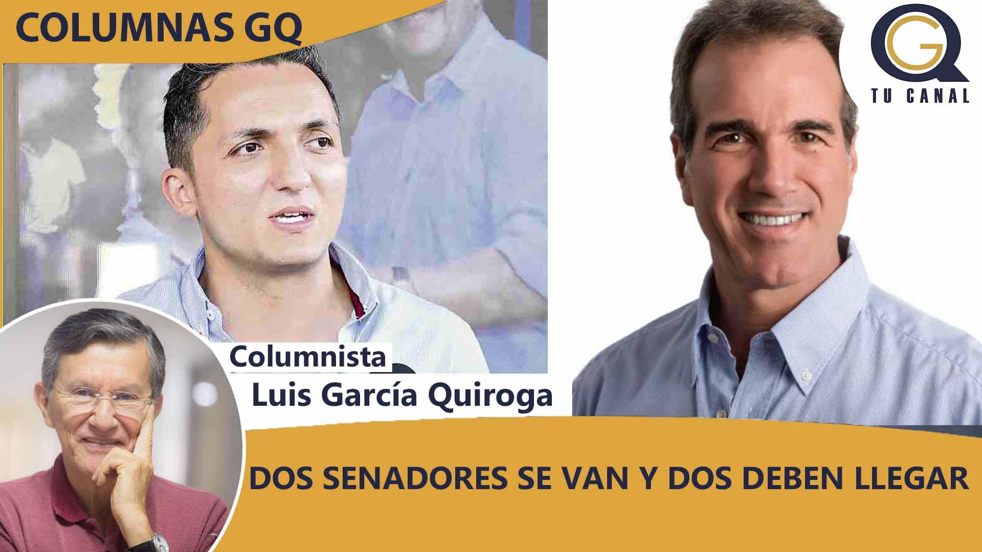 DOS SENADORES SE VAN Y DOS DEBEN LLEGAR