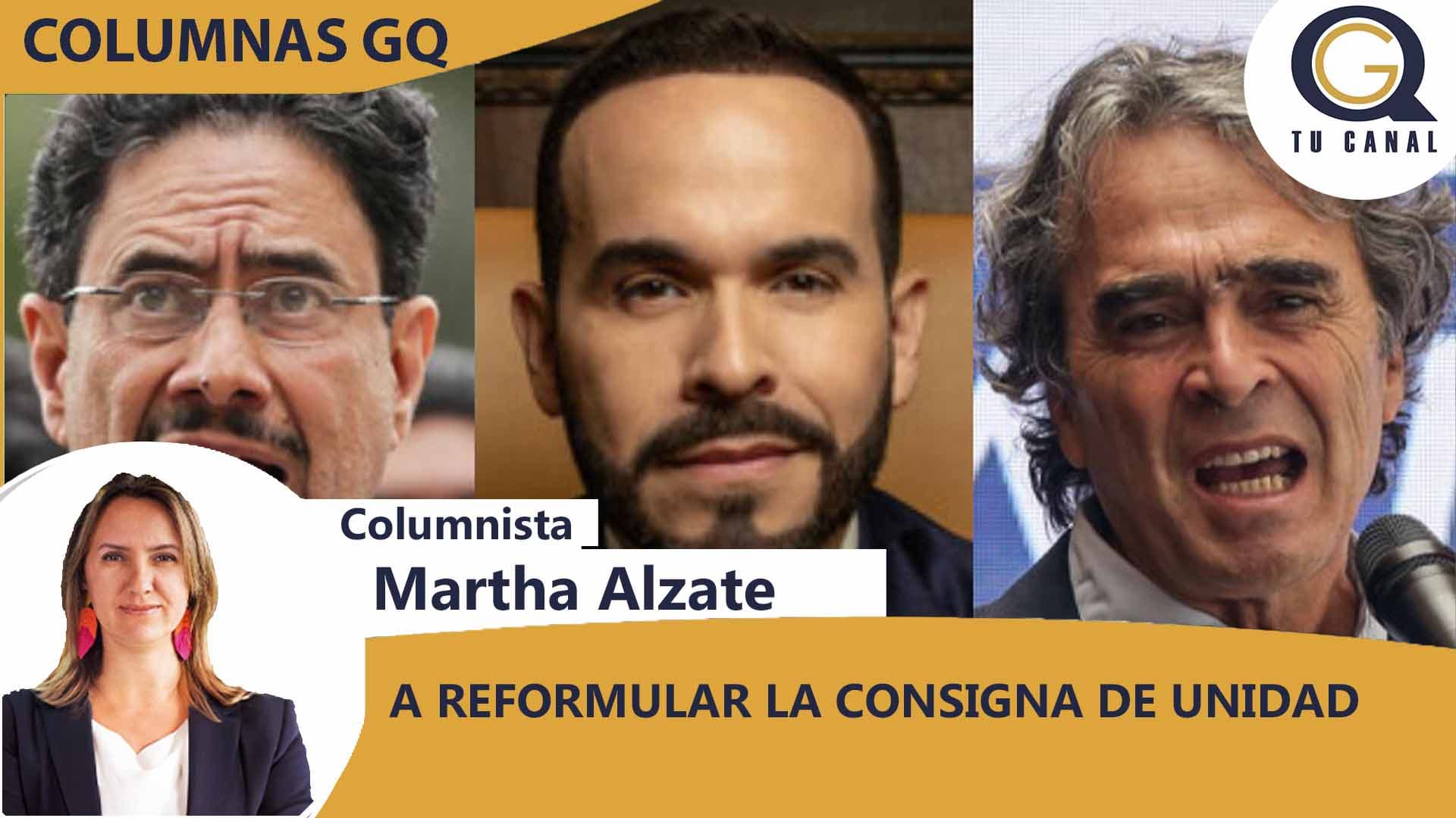 A REFORMULAR LA CONSIGNA DE UNIDAD