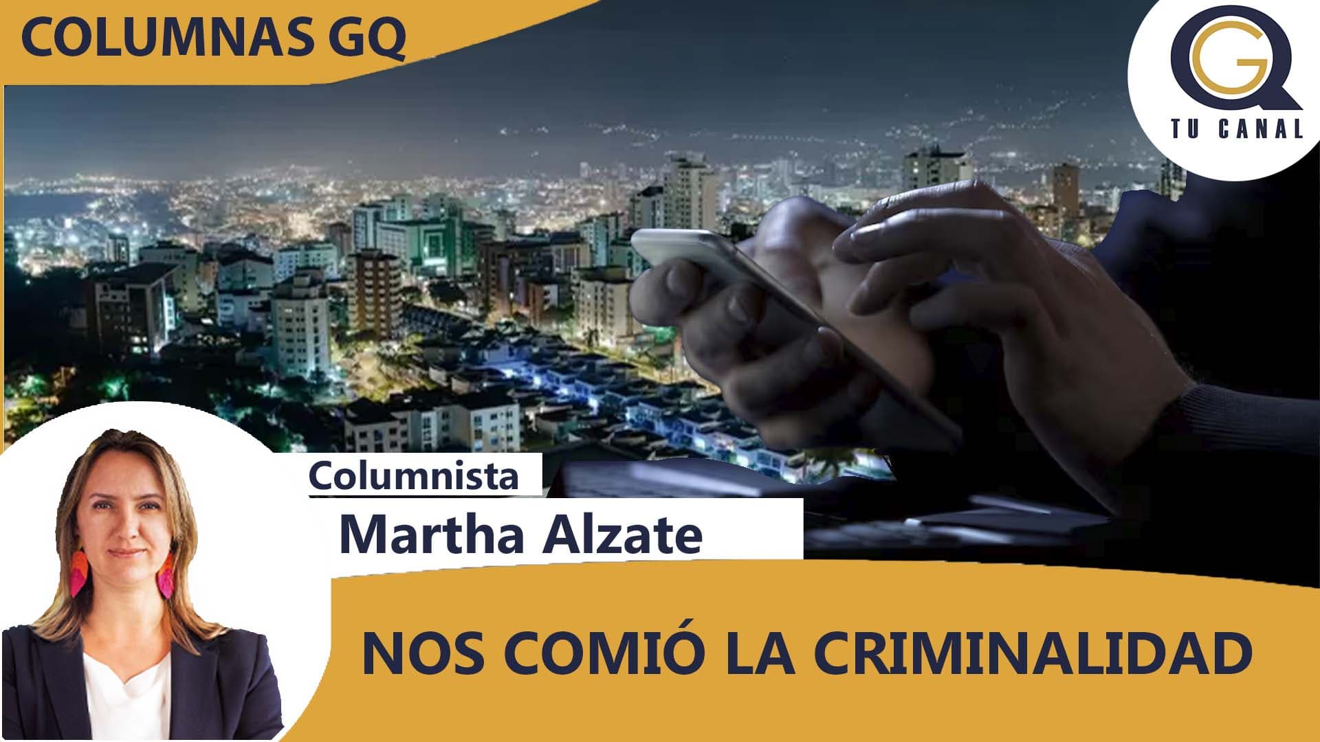 NOS COMIÓ LA CRIMINALIDAD