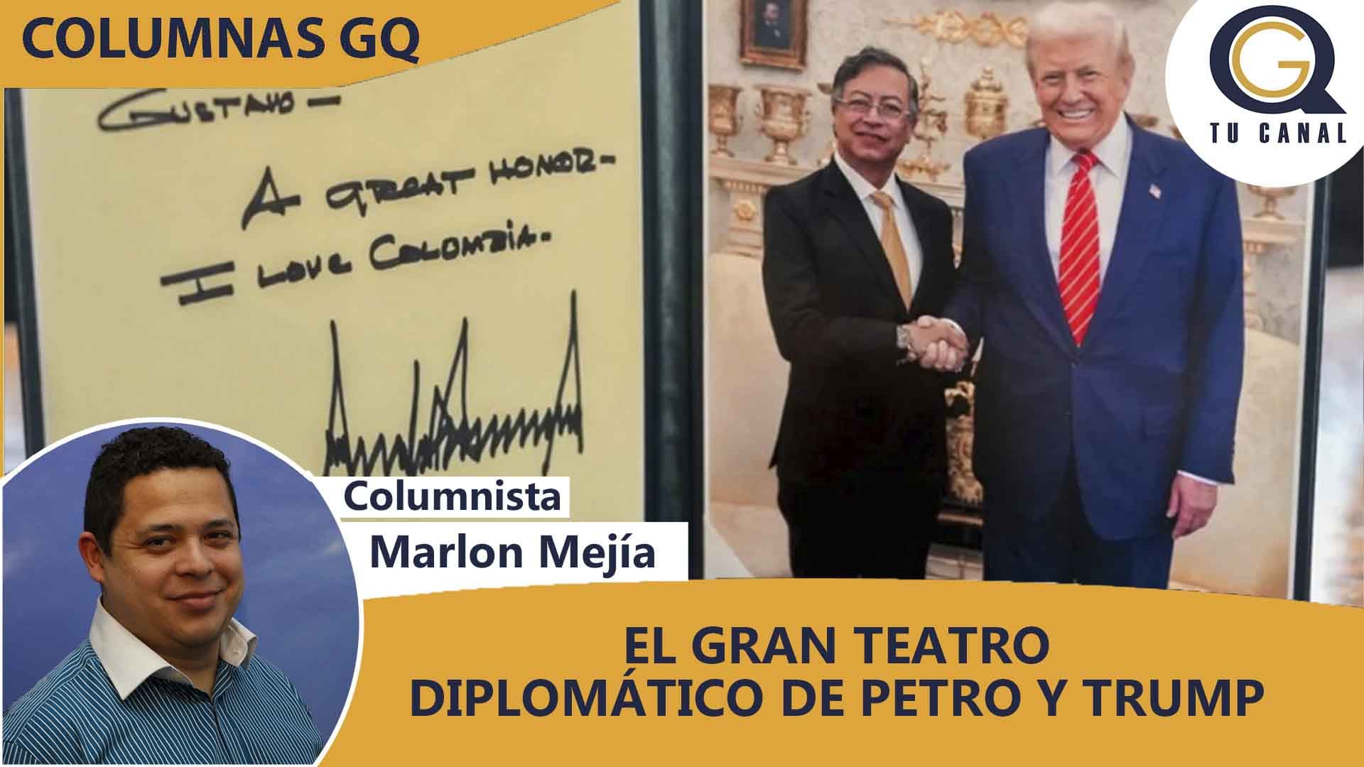 EL GRAN TEATRO DIPLOMÁTICO DE PETRO Y TRUMP
