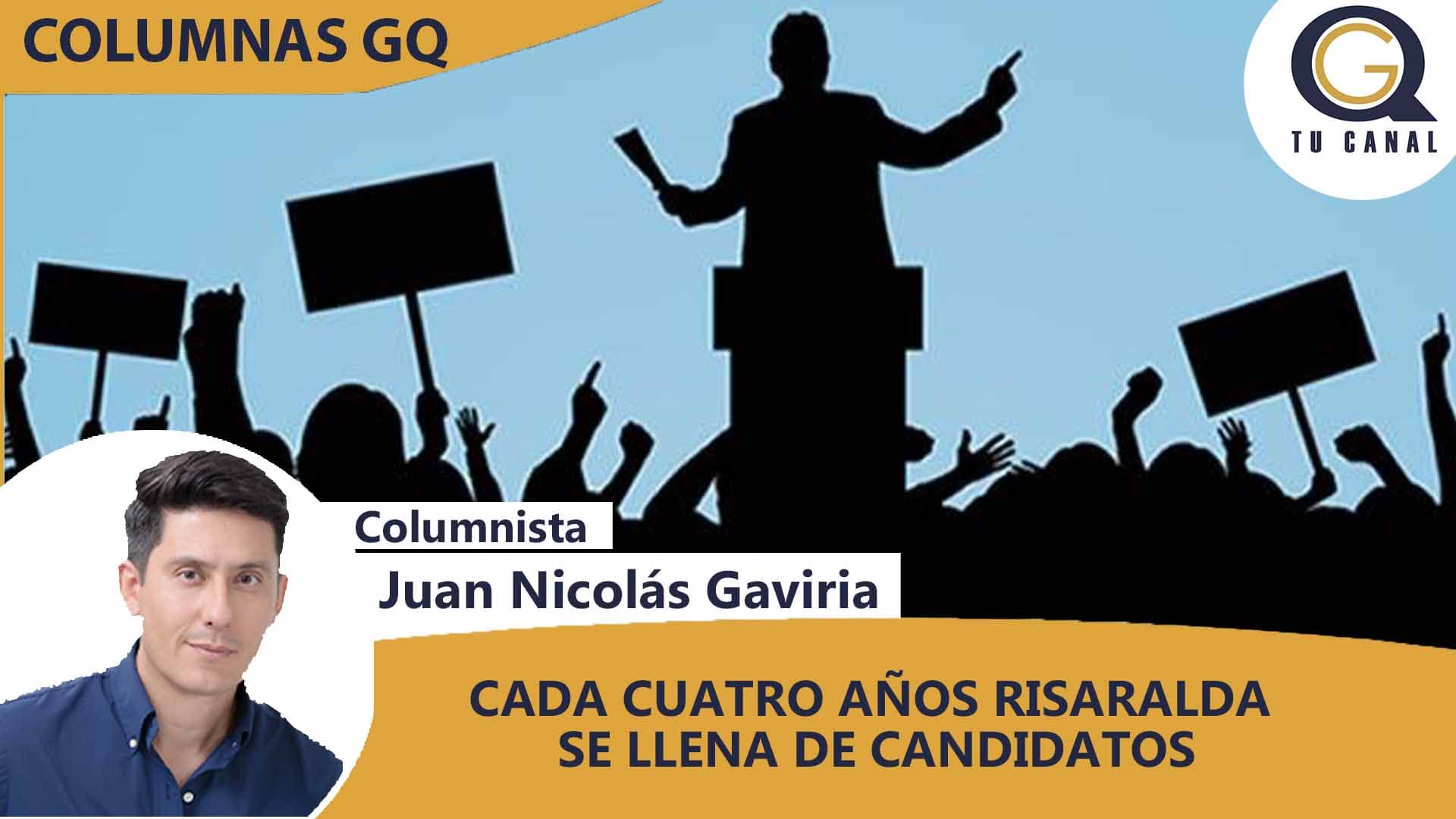 CADA CUATRO AÑOS RISARALDA SE LLENA DE CANDIDATOS