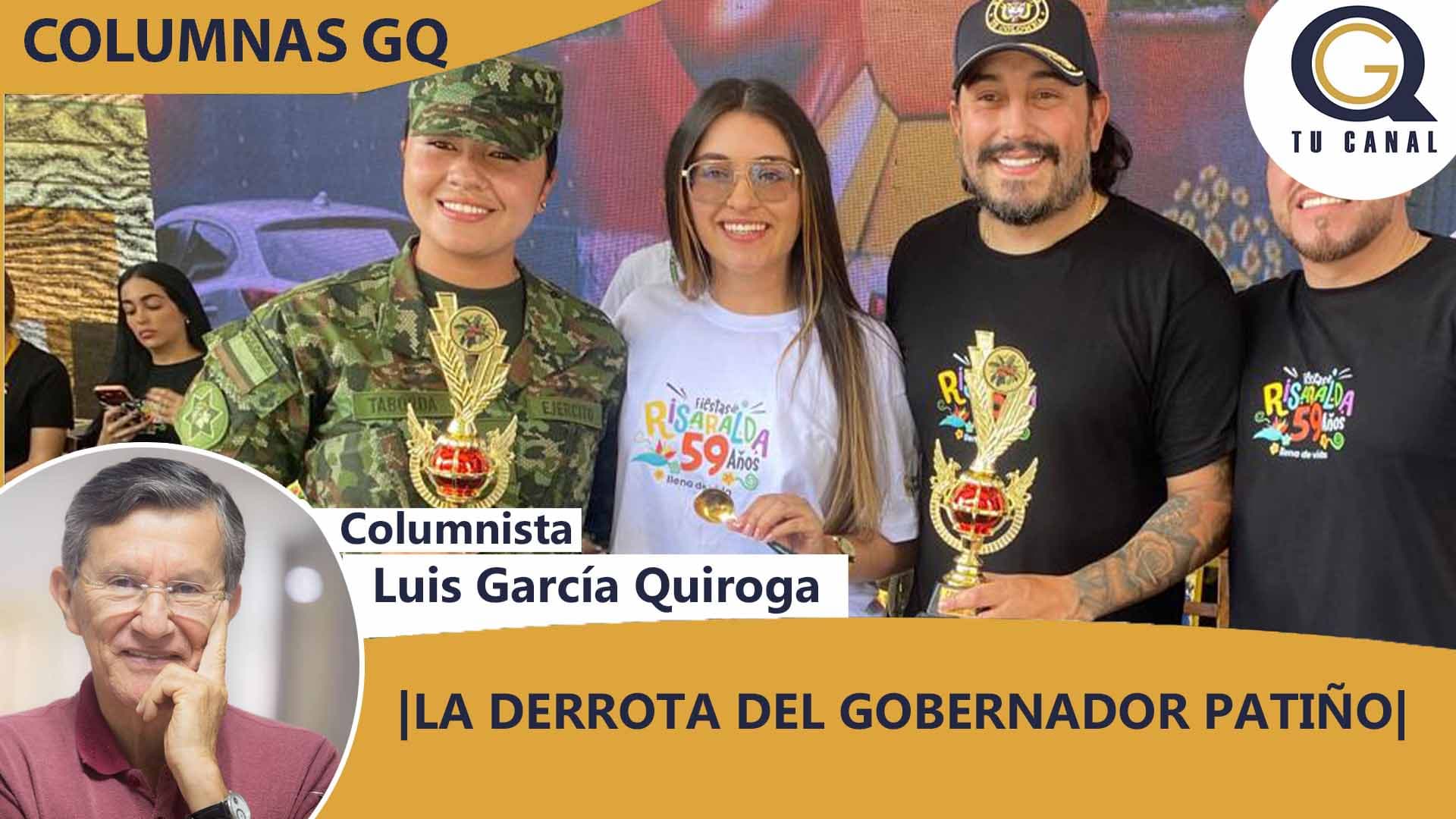 LA DERROTA DEL GOBERNADOR PATIÑO