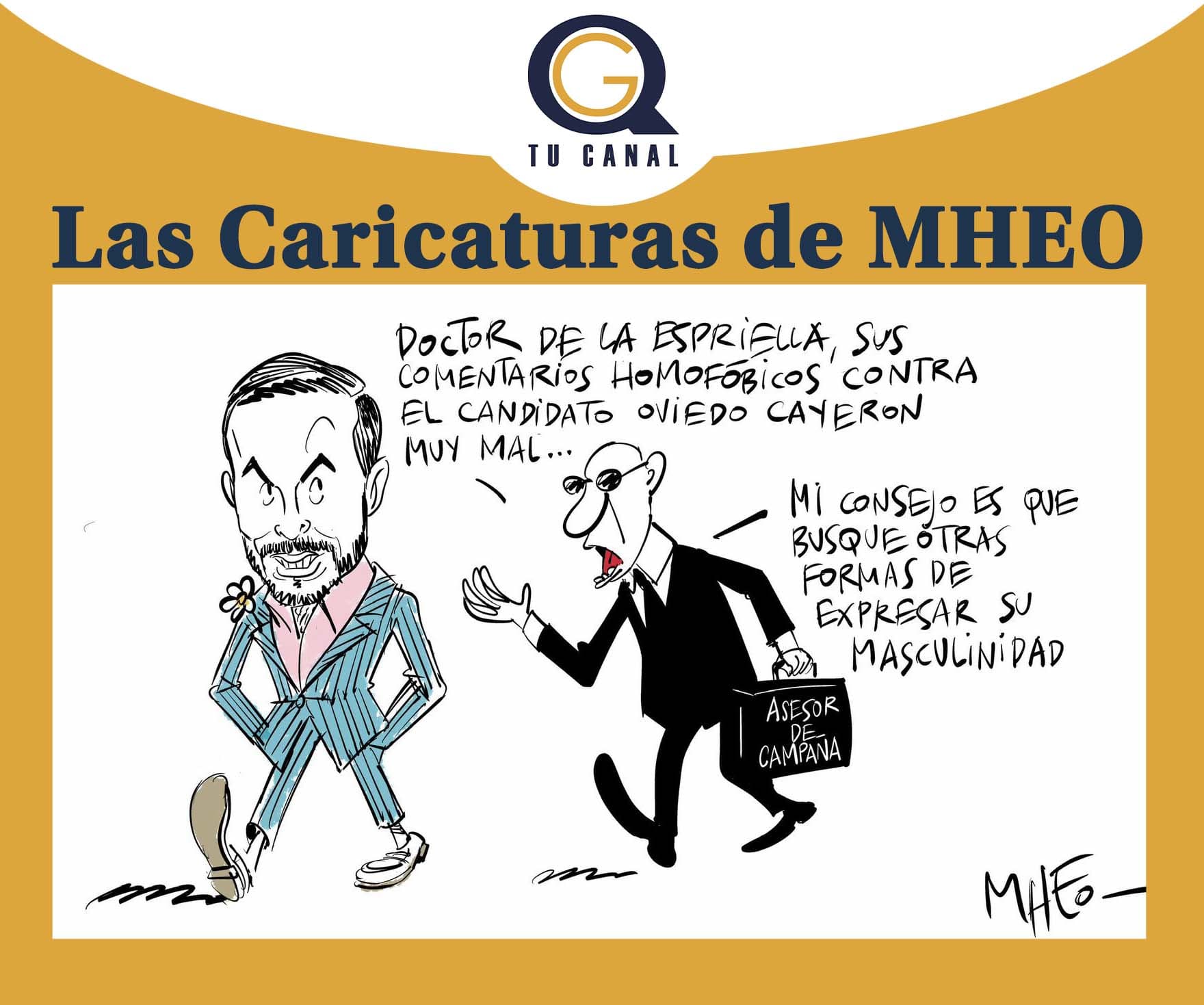 LAS CARICATURAS DE MHEO