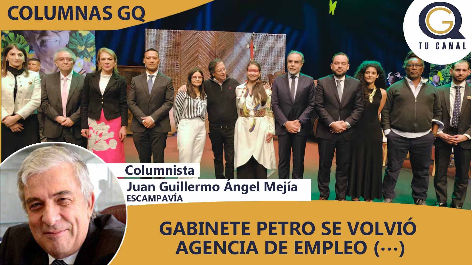 GABINETE PETRO SE VOLVIÓ AGENCIA DE EMPLEO (…)