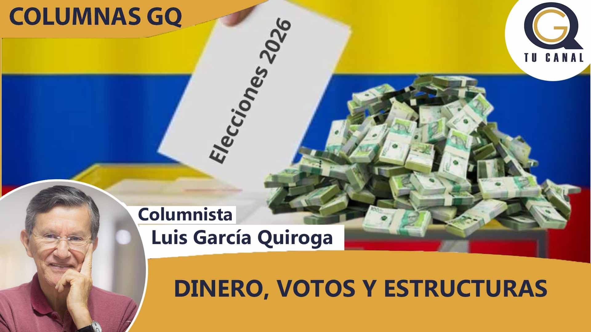 DINERO, VOTOS Y ESTRUCTURAS