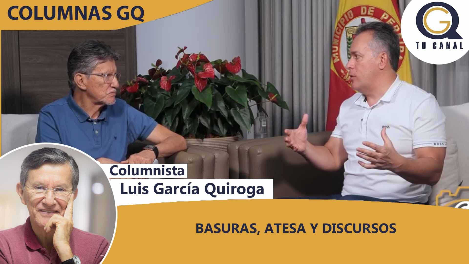 BASURAS, ATESA Y DISCURSOS