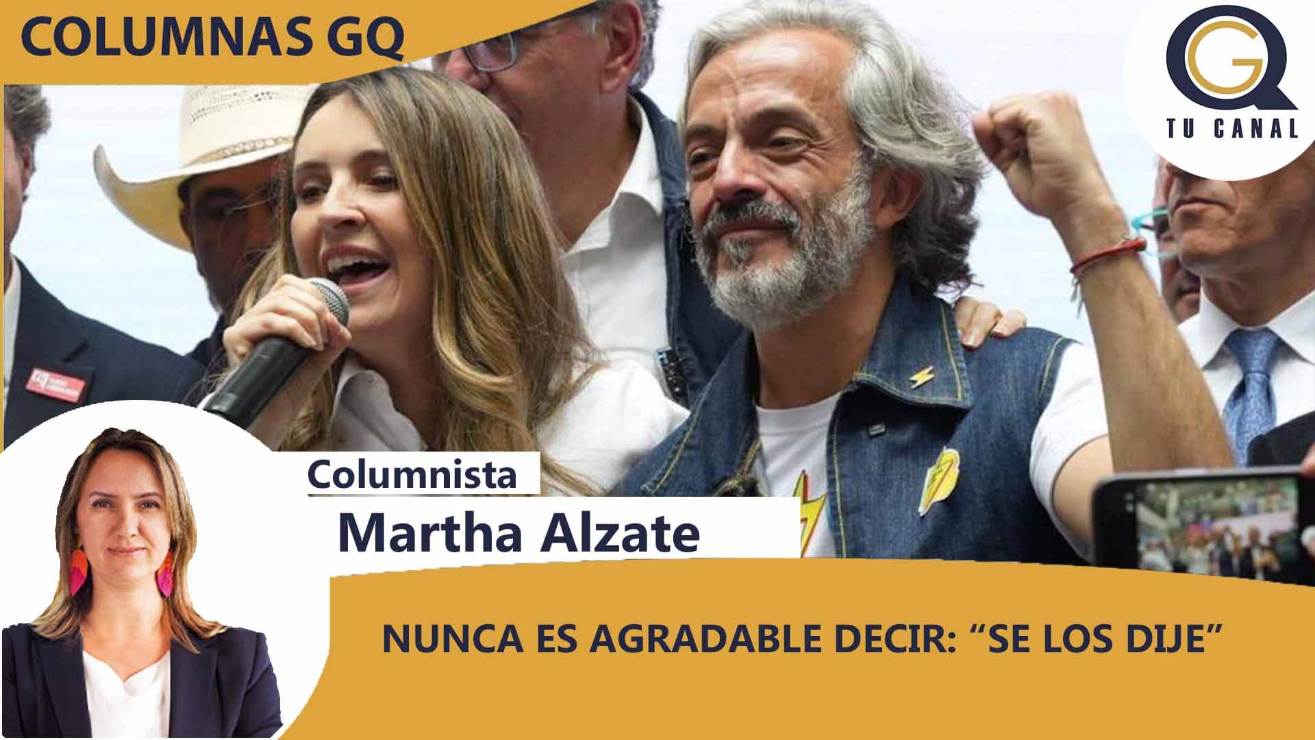 NUNCA ES AGRADABLE DECIR: “SE LOS DIJE”