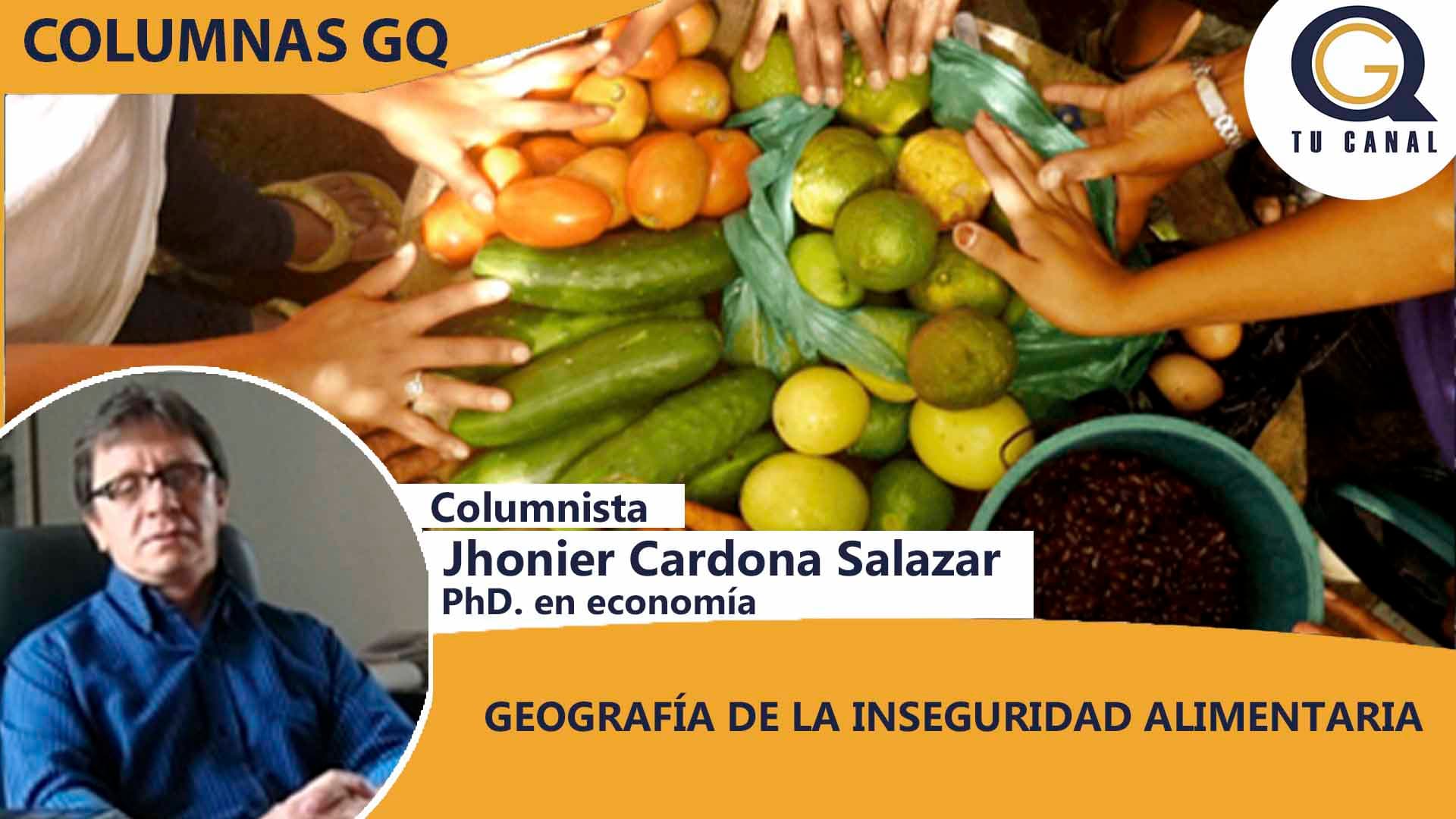 GEOGRAFÍA DE LA INSEGURIDAD ALIMENTARIA