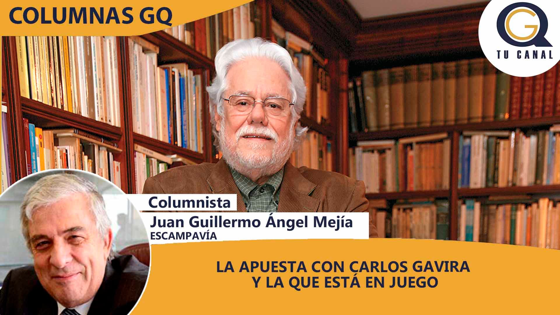 LA APUESTA CON CARLOS GAVIRA Y LA QUE ESTÁ EN JUEGO