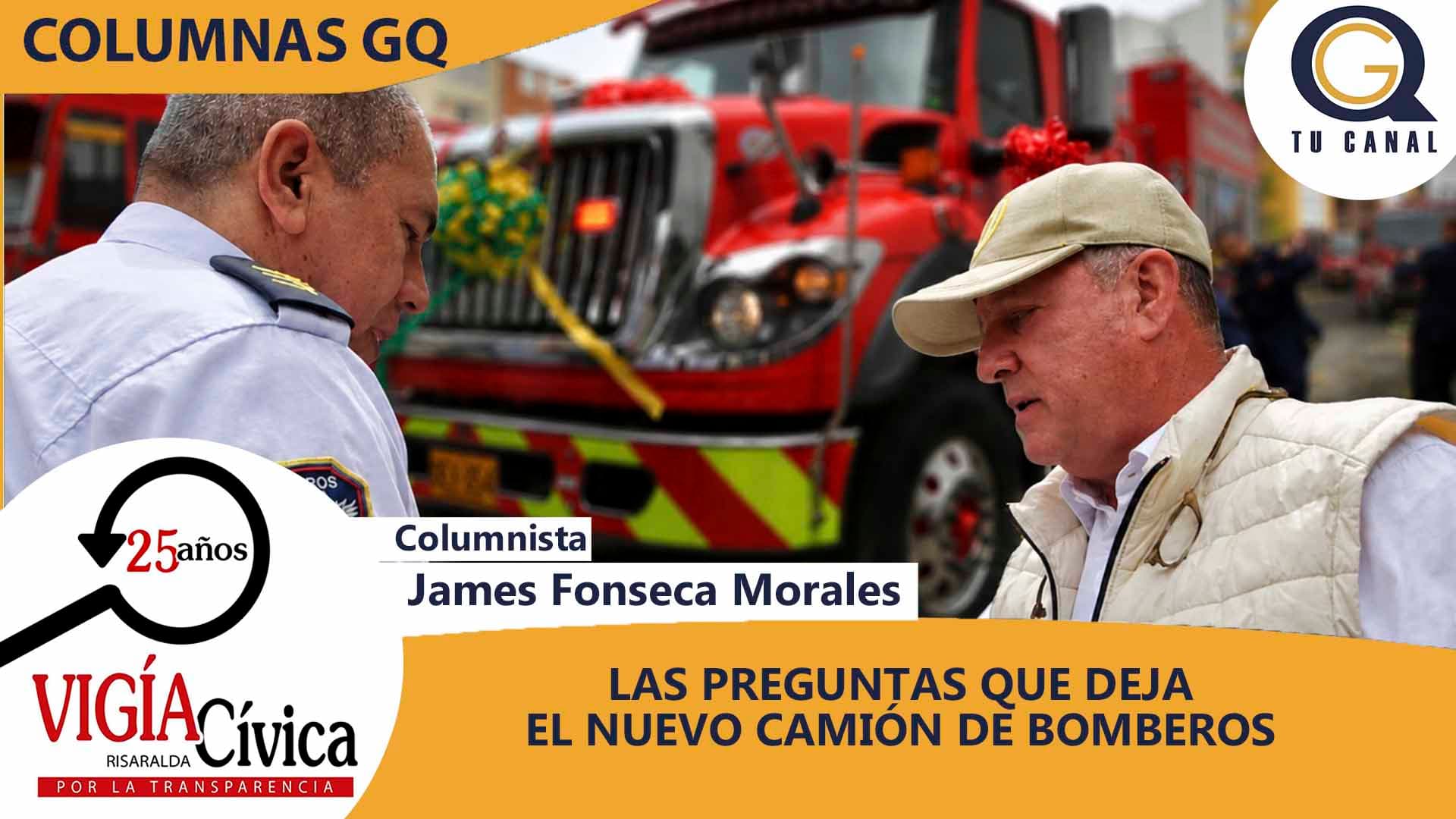 LAS PREGUNTAS QUE DEJA EL NUEVO CAMIÓN DE BOMBEROS
