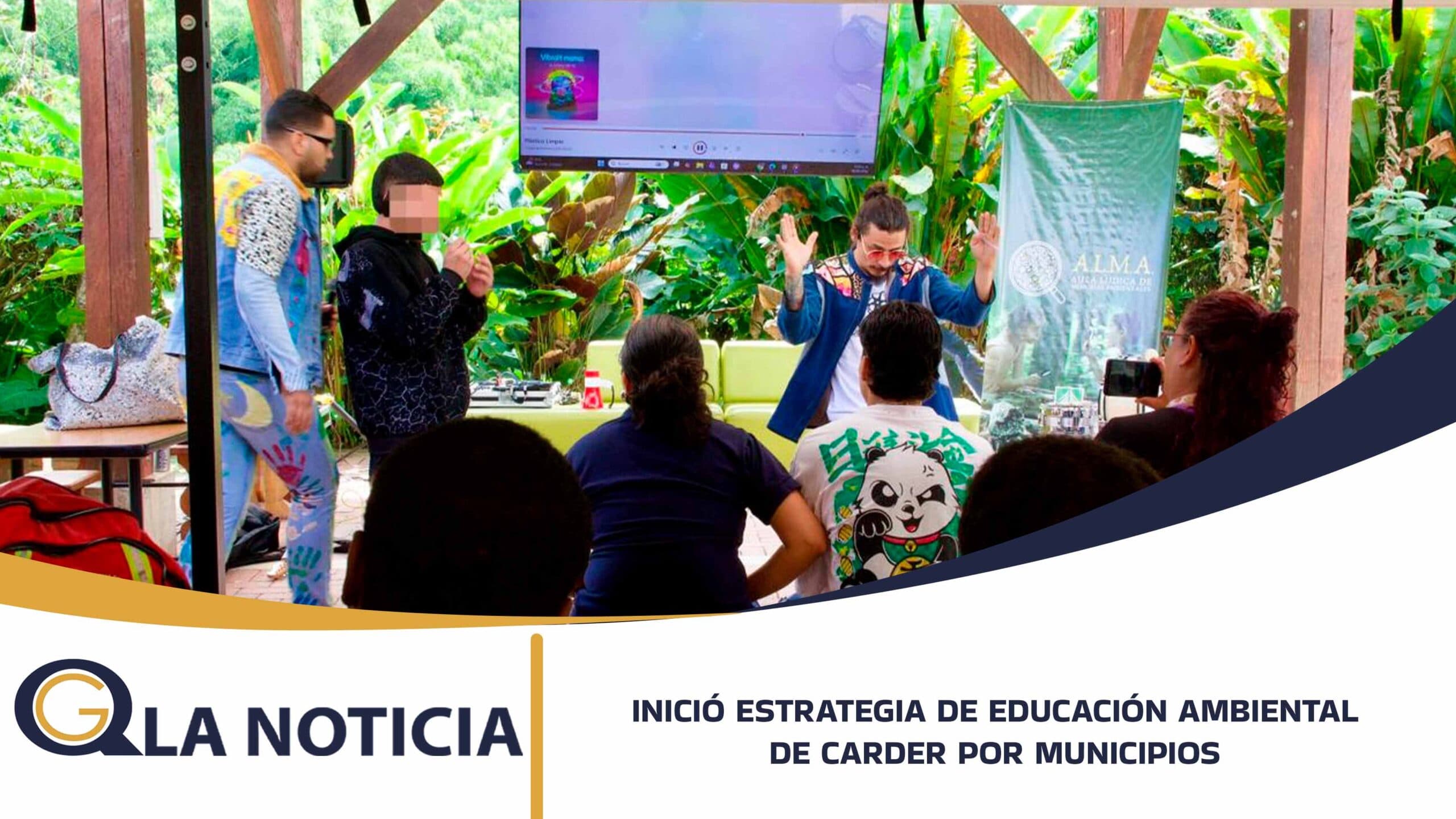 ALMA, LA ESTRATEGIA DE EDUCACIÓN AMBIENTAL DE LA CARDER, INICIA RECORRIDO POR LOS MUNICIPIOS DE RISARALDA