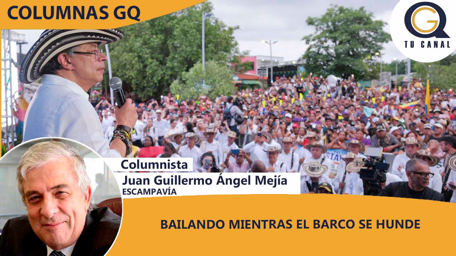 BAILANDO MIENTRAS EL BARCO SE HUNDE