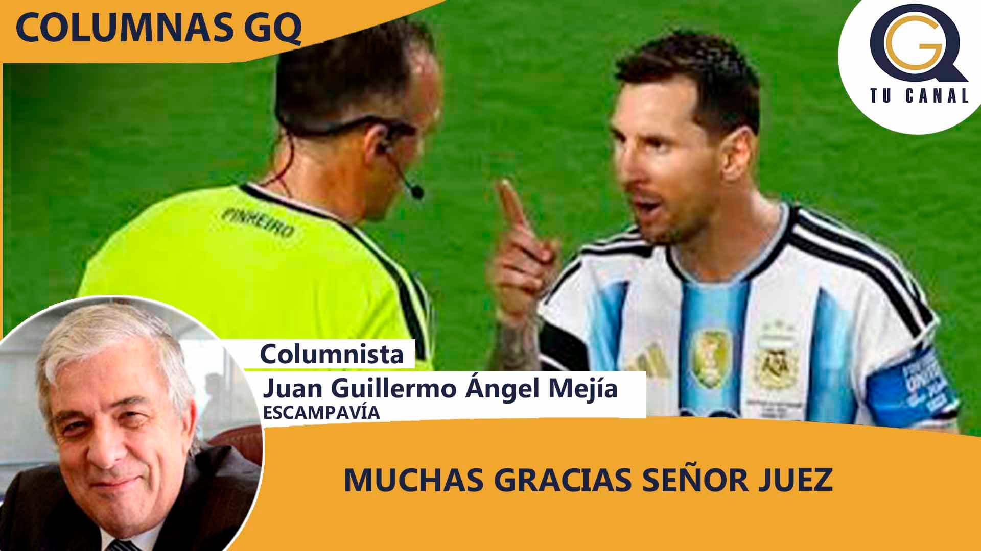 MUCHAS GRACIAS SEÑOR JUEZ