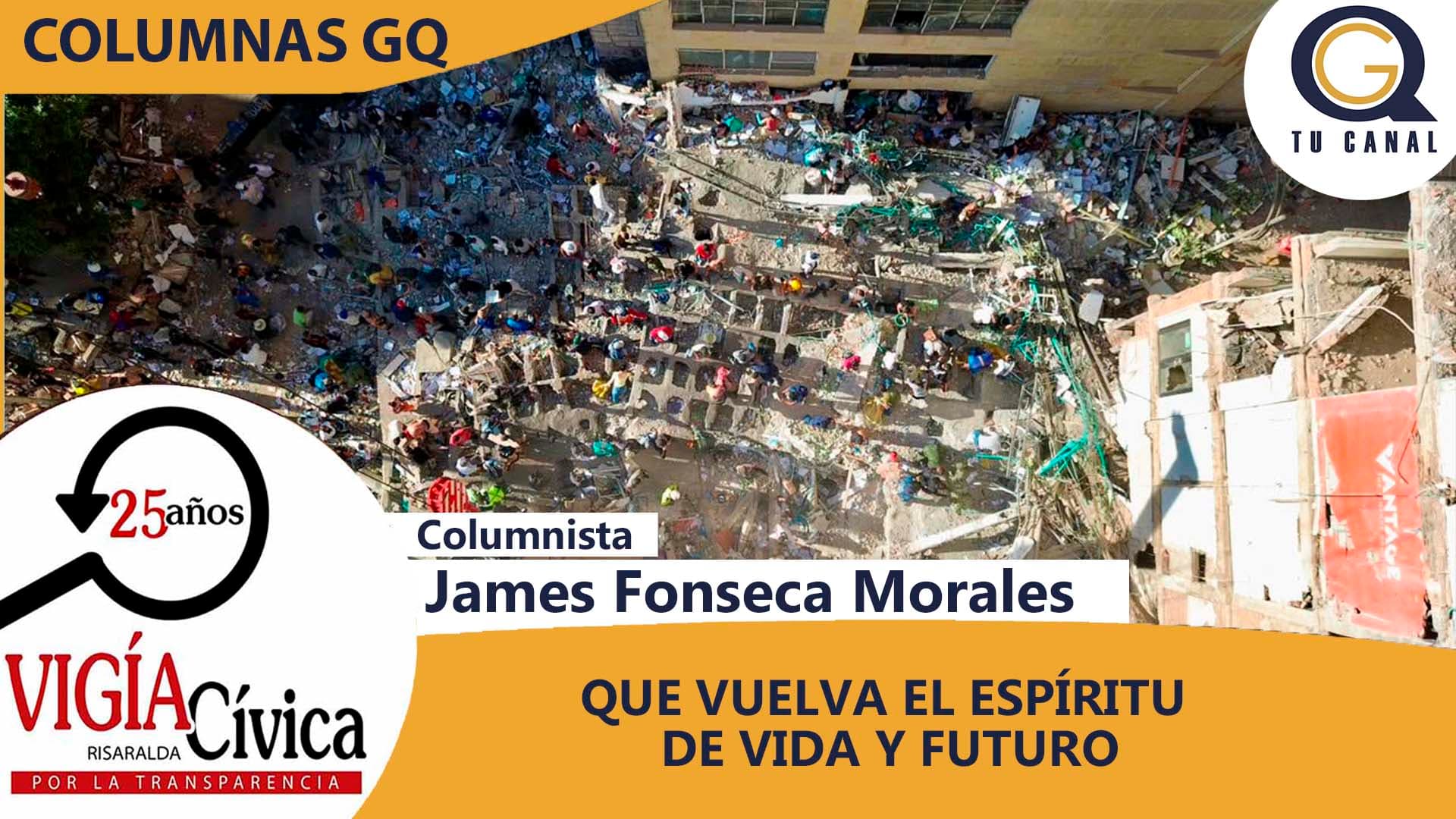 QUE VUELVA EL ESPÍRITU DE VIDA Y FUTURO
