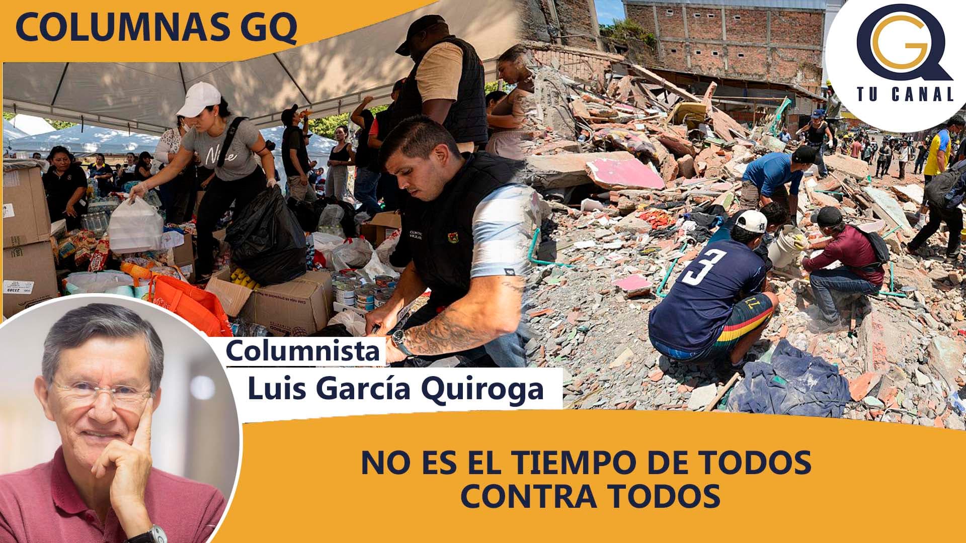 NO ES EL TIEMPO DE TODOS CONTRA TODOS