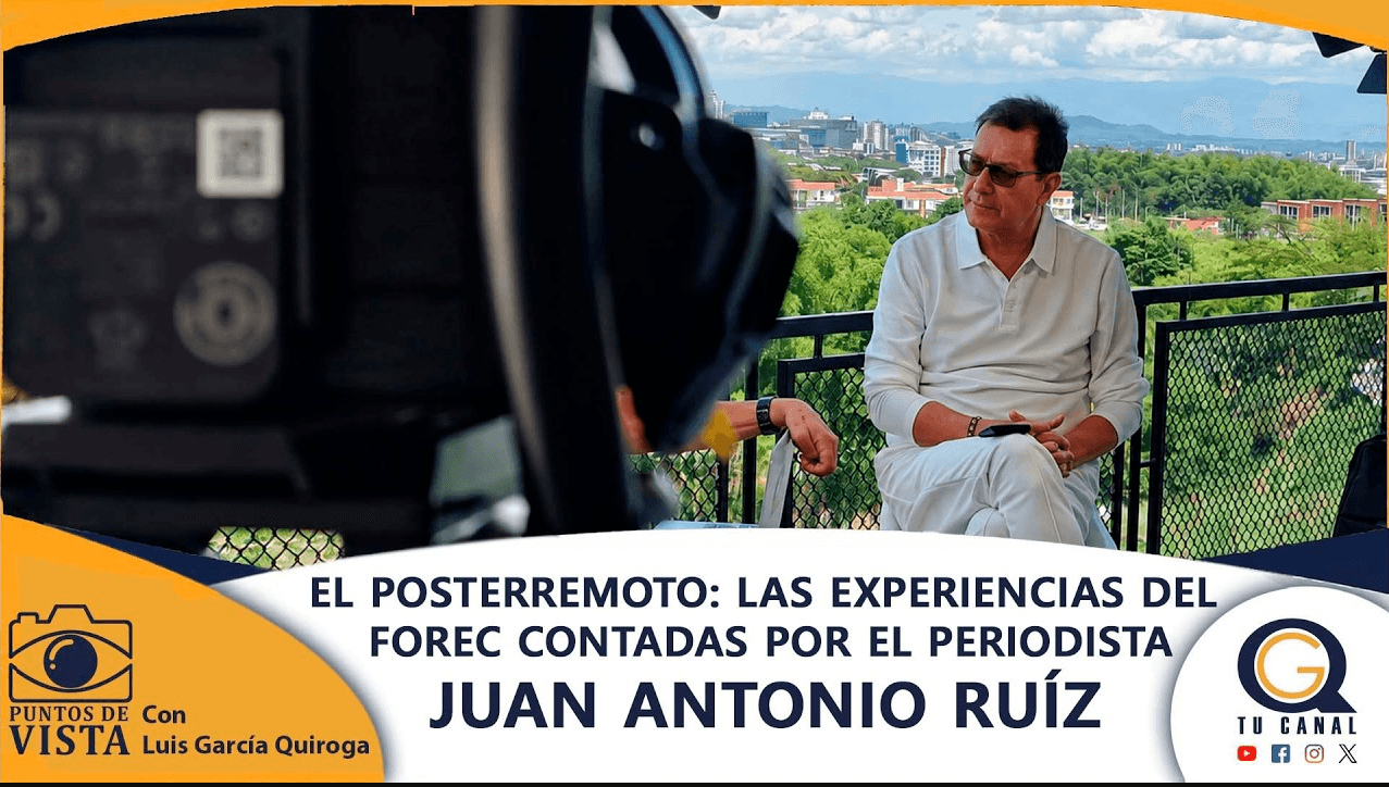 EL POSTERREMOTO: LAS EXPERIENCIAS DEL FOREC CONTADAS POR EL PERIODISTA JUAN ANTONIO RUÍZ