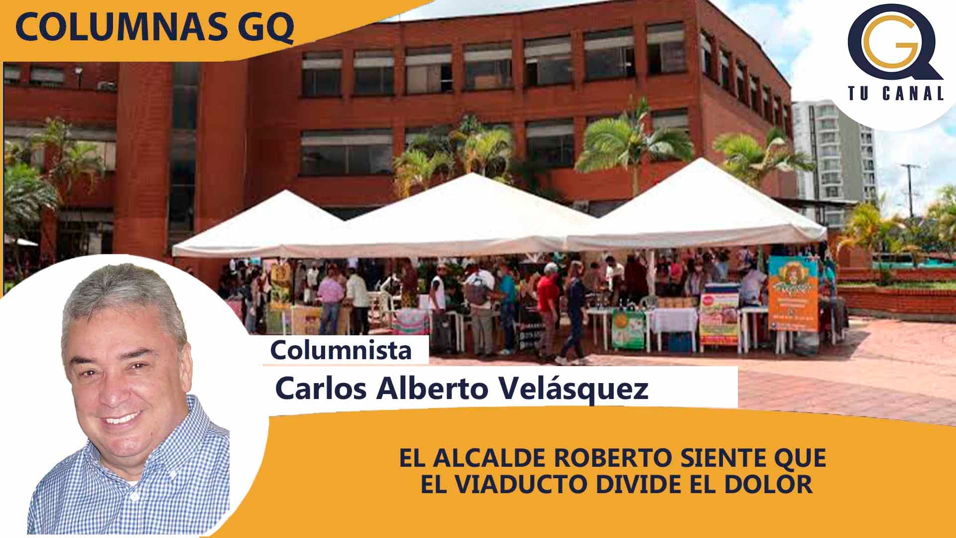 EL ALCALDE ROBERTO SIENTE QUE EL VIADUCTO DIVIDE EL DOLOR