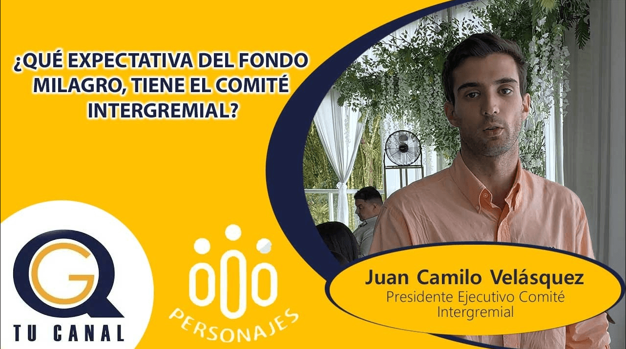 ¿QUÉ EXPECTATIVA DEL FONDO MILAGRO, TIENE EL COMITÉ INTERGREMIAL?