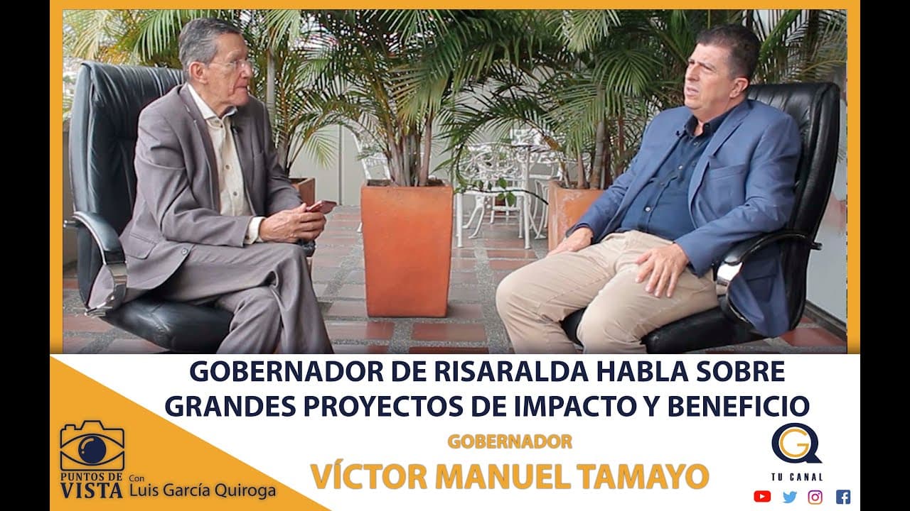 2da PARTE. GOBERNADOR DE RISARALDA HABLA SOBRE GRANDES PROYECTOS DE IMPACTO Y BENEFICIO
