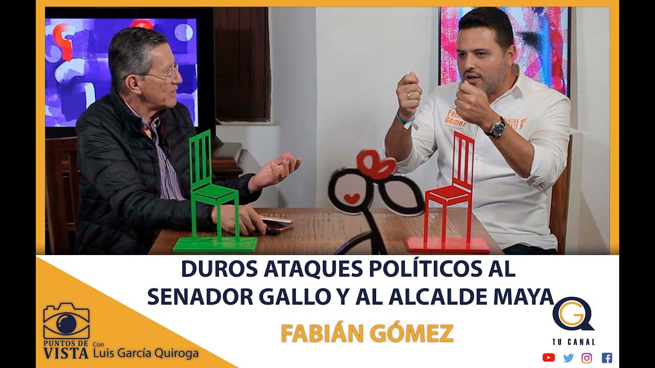 DUROS ATAQUES POLÍTICOS AL SENADOR GALLO Y AL ALCALDE MAYA